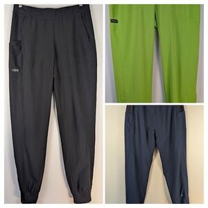 (LOT 3) Koi Pants Women's M TALL Stretch Jogger Scrubs Elastic Waist #744T